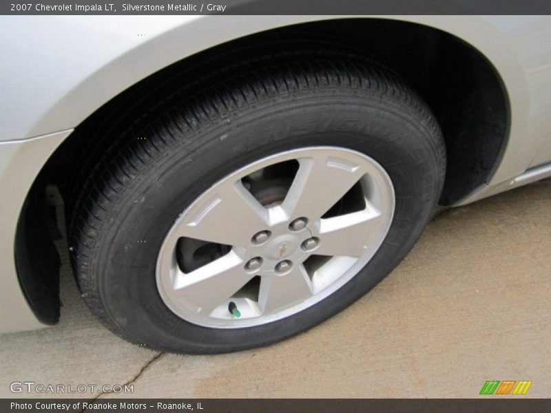 Silverstone Metallic / Gray 2007 Chevrolet Impala LT