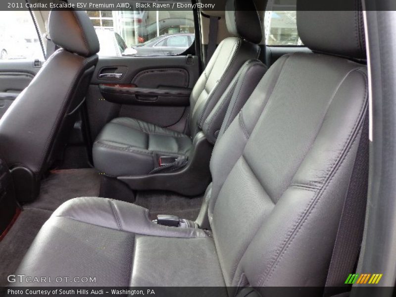 Black Raven / Ebony/Ebony 2011 Cadillac Escalade ESV Premium AWD