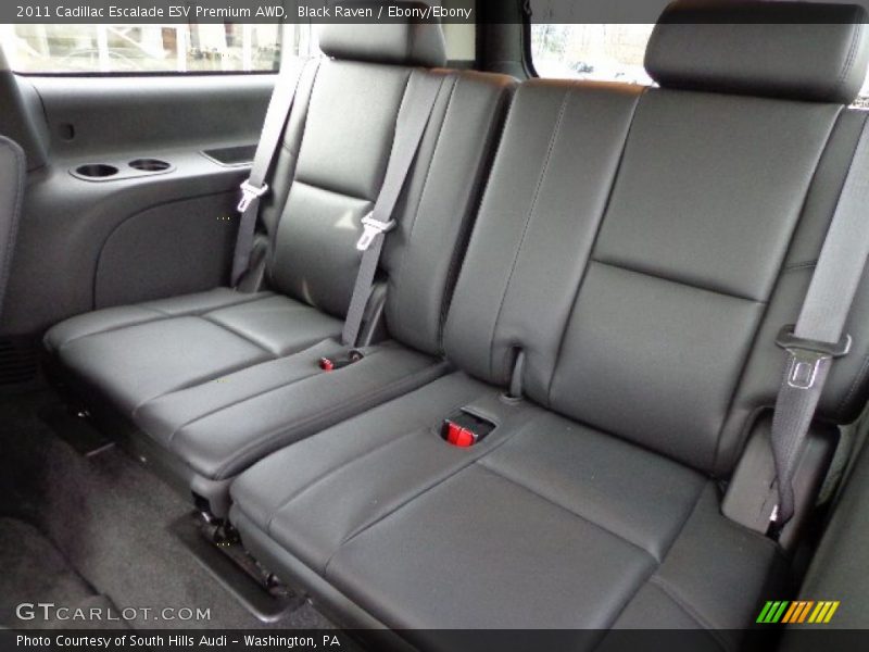 Black Raven / Ebony/Ebony 2011 Cadillac Escalade ESV Premium AWD