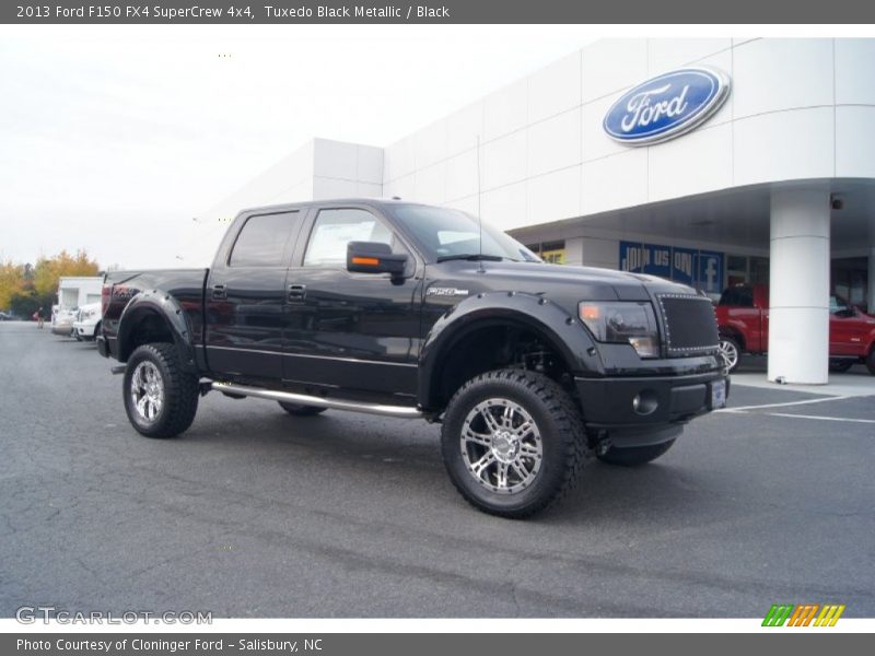 Tuxedo Black Metallic / Black 2013 Ford F150 FX4 SuperCrew 4x4