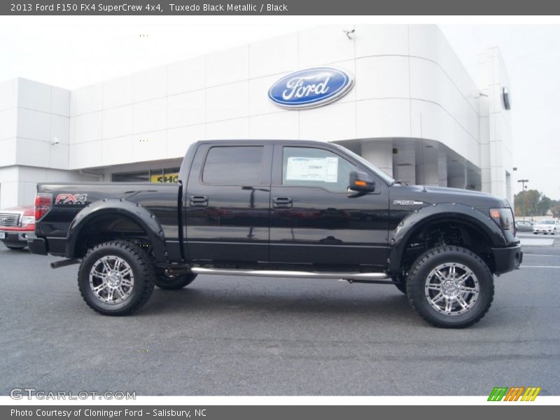  2013 F150 FX4 SuperCrew 4x4 Tuxedo Black Metallic