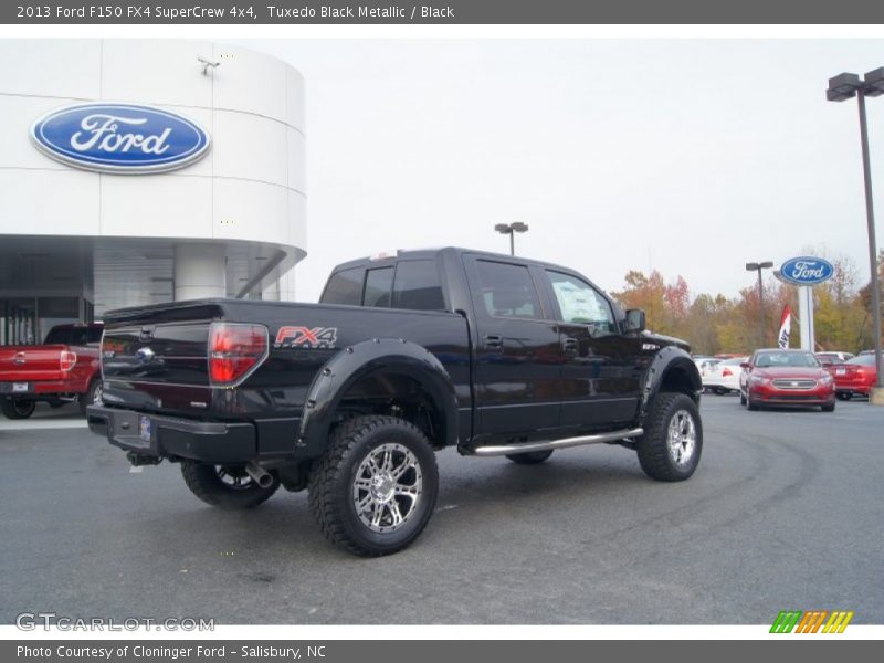 Tuxedo Black Metallic / Black 2013 Ford F150 FX4 SuperCrew 4x4