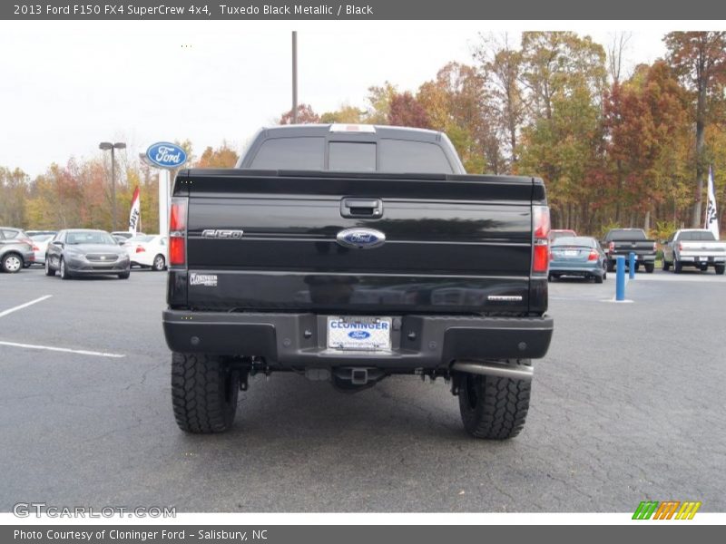 Tuxedo Black Metallic / Black 2013 Ford F150 FX4 SuperCrew 4x4