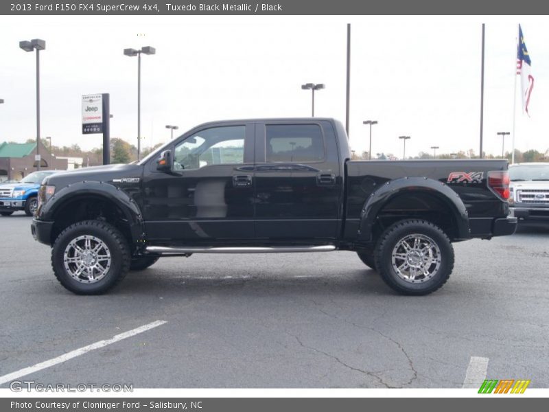 Tuxedo Black Metallic / Black 2013 Ford F150 FX4 SuperCrew 4x4