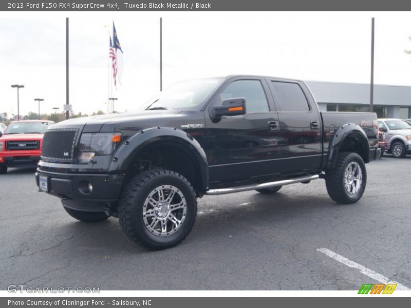 Tuxedo Black Metallic / Black 2013 Ford F150 FX4 SuperCrew 4x4