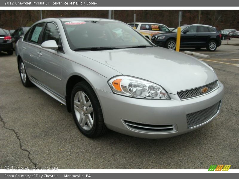 Silver Ice Metallic / Ebony 2012 Chevrolet Impala LT