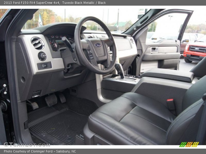 Tuxedo Black Metallic / Black 2013 Ford F150 FX4 SuperCrew 4x4