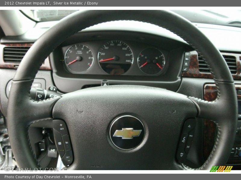 Silver Ice Metallic / Ebony 2012 Chevrolet Impala LT