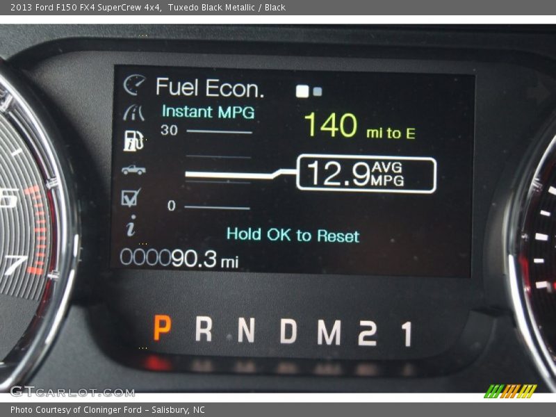 Tuxedo Black Metallic / Black 2013 Ford F150 FX4 SuperCrew 4x4