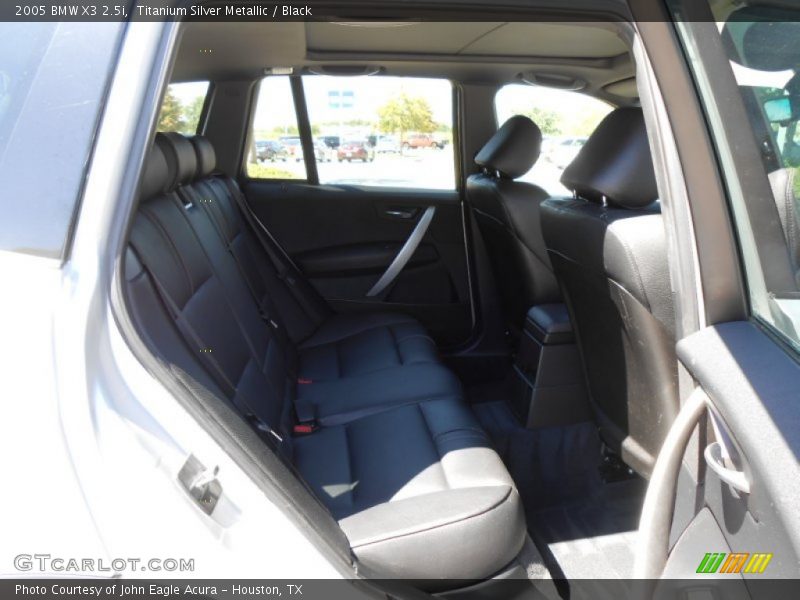 Titanium Silver Metallic / Black 2005 BMW X3 2.5i