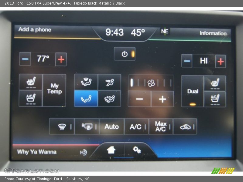 Tuxedo Black Metallic / Black 2013 Ford F150 FX4 SuperCrew 4x4