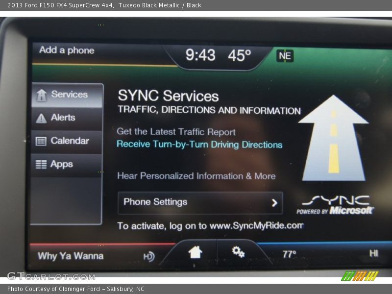 Tuxedo Black Metallic / Black 2013 Ford F150 FX4 SuperCrew 4x4