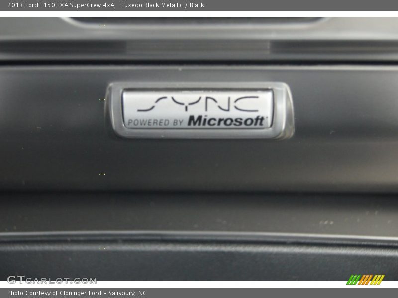 Tuxedo Black Metallic / Black 2013 Ford F150 FX4 SuperCrew 4x4