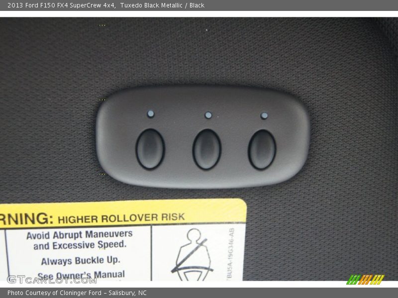 Controls of 2013 F150 FX4 SuperCrew 4x4