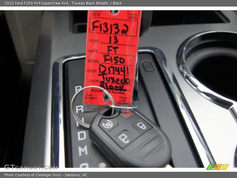 Tuxedo Black Metallic / Black 2013 Ford F150 FX4 SuperCrew 4x4