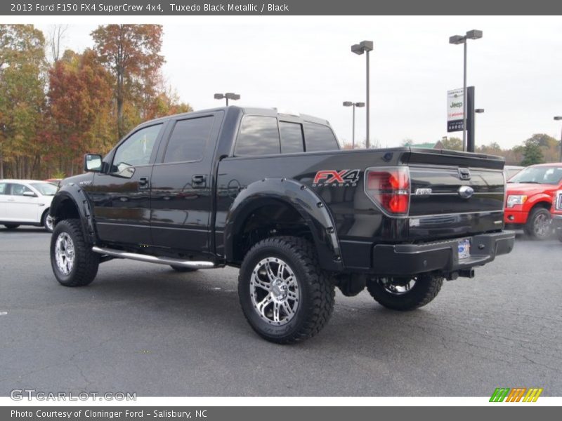 Tuxedo Black Metallic / Black 2013 Ford F150 FX4 SuperCrew 4x4
