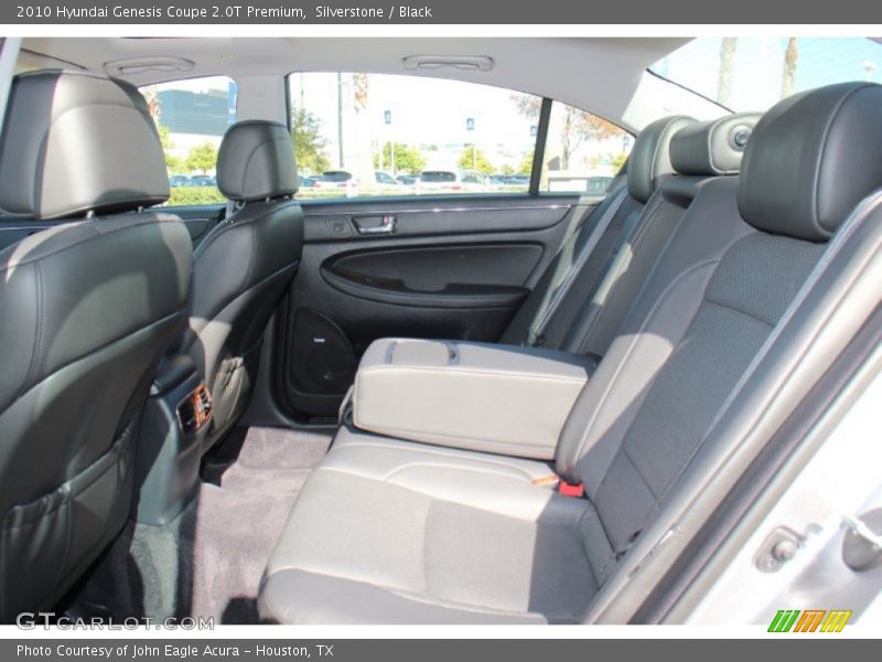 Silverstone / Black 2010 Hyundai Genesis Coupe 2.0T Premium