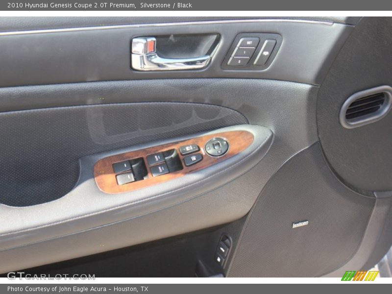 Silverstone / Black 2010 Hyundai Genesis Coupe 2.0T Premium