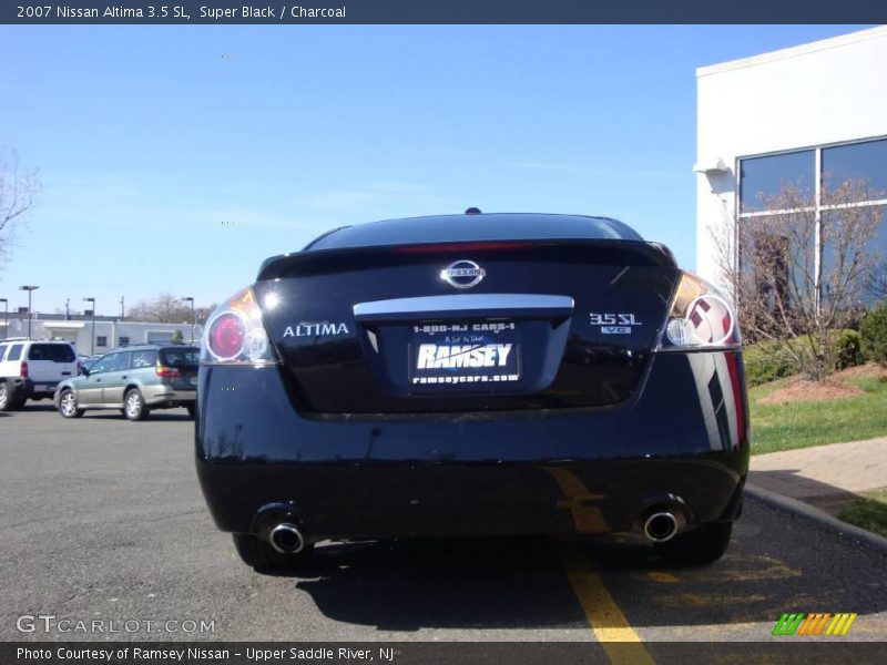 Super Black / Charcoal 2007 Nissan Altima 3.5 SL