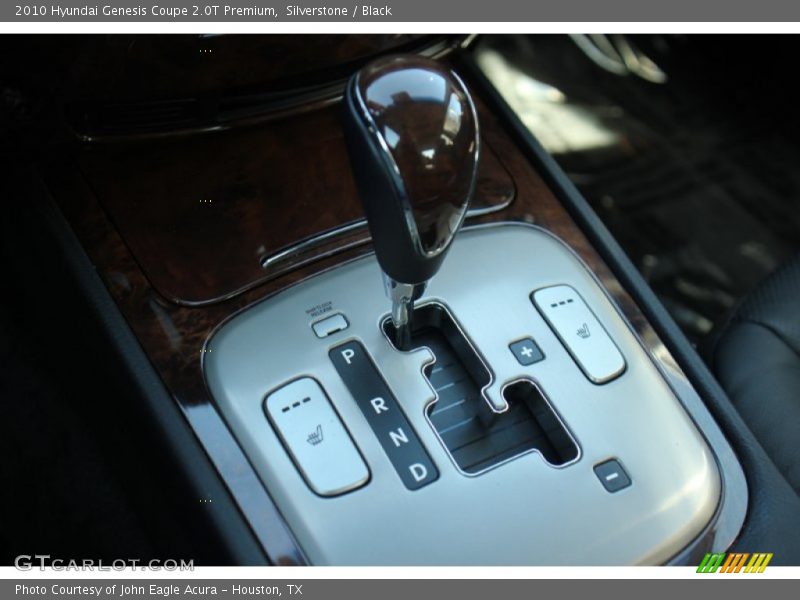 Silverstone / Black 2010 Hyundai Genesis Coupe 2.0T Premium