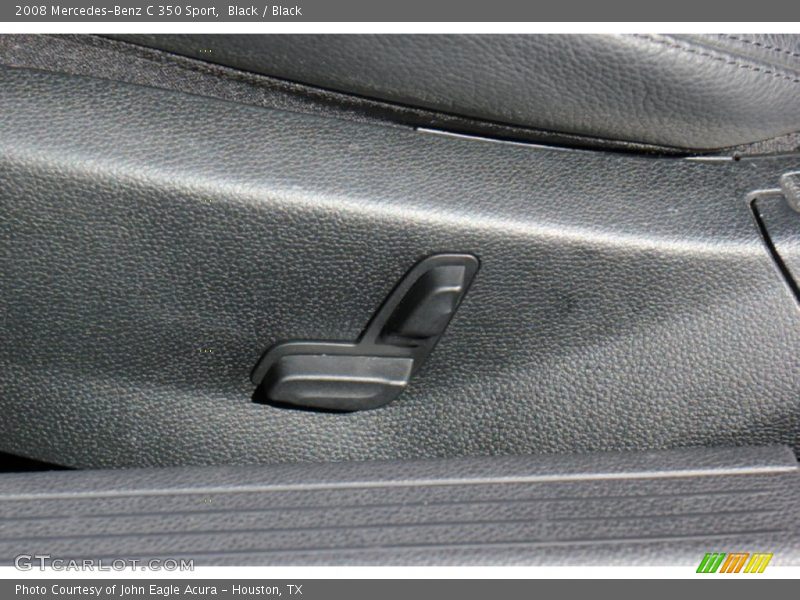 Black / Black 2008 Mercedes-Benz C 350 Sport