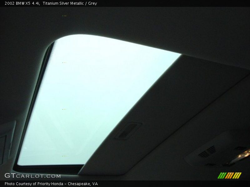 Titanium Silver Metallic / Grey 2002 BMW X5 4.4i