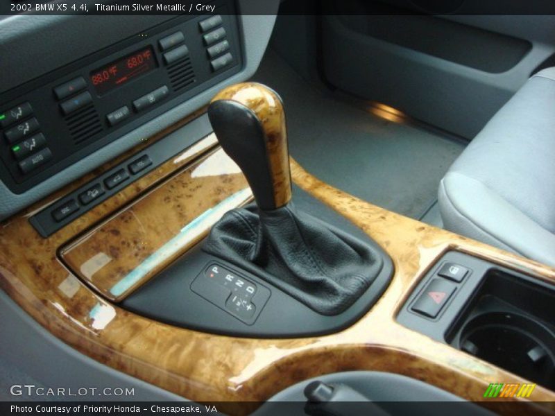 Titanium Silver Metallic / Grey 2002 BMW X5 4.4i