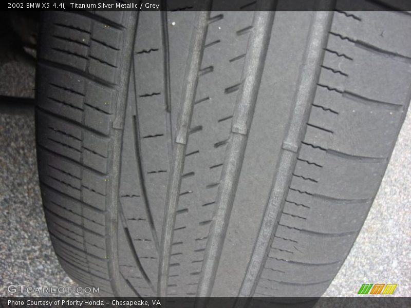 Titanium Silver Metallic / Grey 2002 BMW X5 4.4i