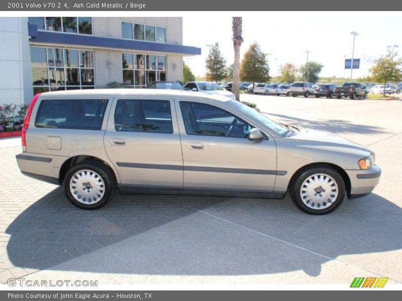 Ash Gold Metallic / Beige 2001 Volvo V70 2.4