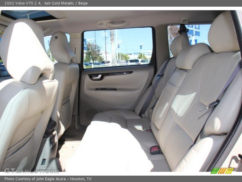 Ash Gold Metallic / Beige 2001 Volvo V70 2.4