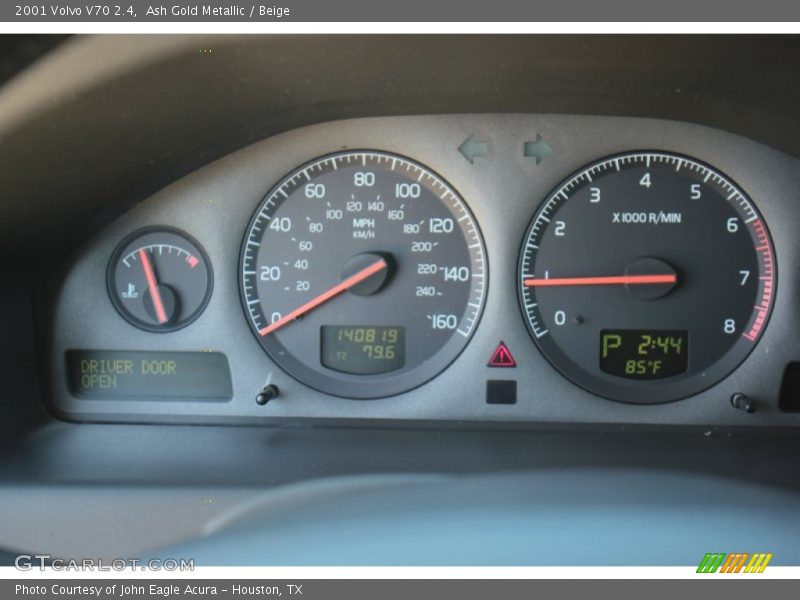 Ash Gold Metallic / Beige 2001 Volvo V70 2.4