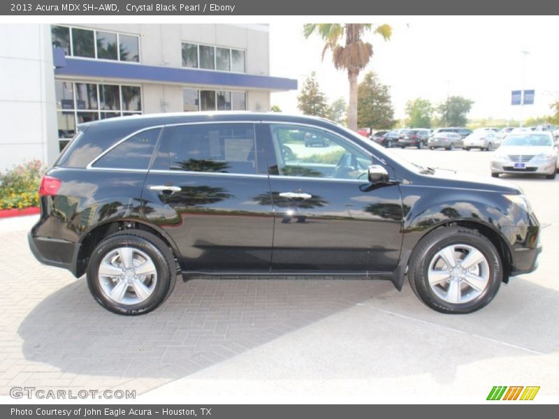 Crystal Black Pearl / Ebony 2013 Acura MDX SH-AWD