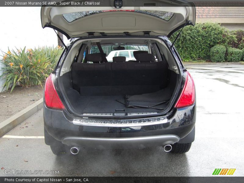 Super Black / Charcoal 2007 Nissan Murano SE AWD