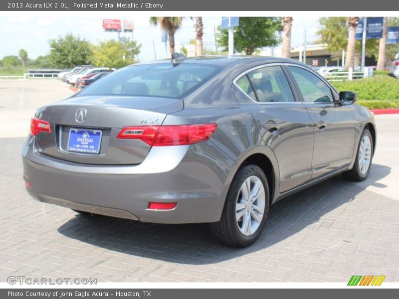 Polished Metal Metallic / Ebony 2013 Acura ILX 2.0L