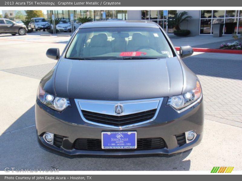 Graphite Luster Metallic / Graystone 2013 Acura TSX Technology