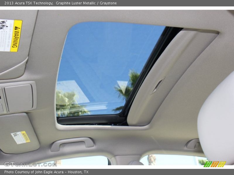 Graphite Luster Metallic / Graystone 2013 Acura TSX Technology