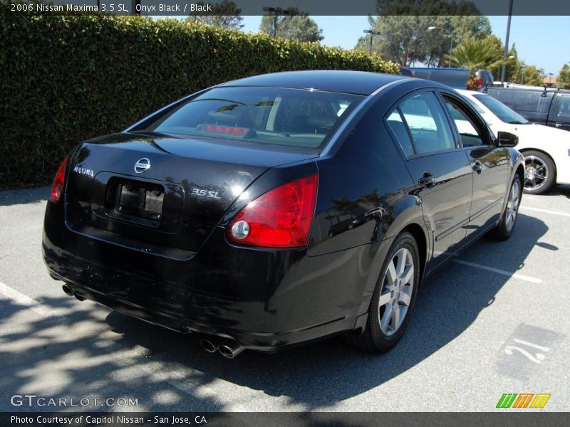 Onyx Black / Black 2006 Nissan Maxima 3.5 SL