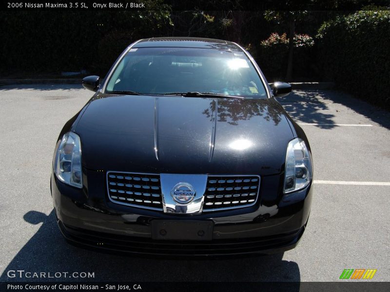 Onyx Black / Black 2006 Nissan Maxima 3.5 SL