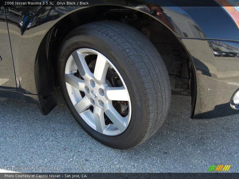 Onyx Black / Black 2006 Nissan Maxima 3.5 SL