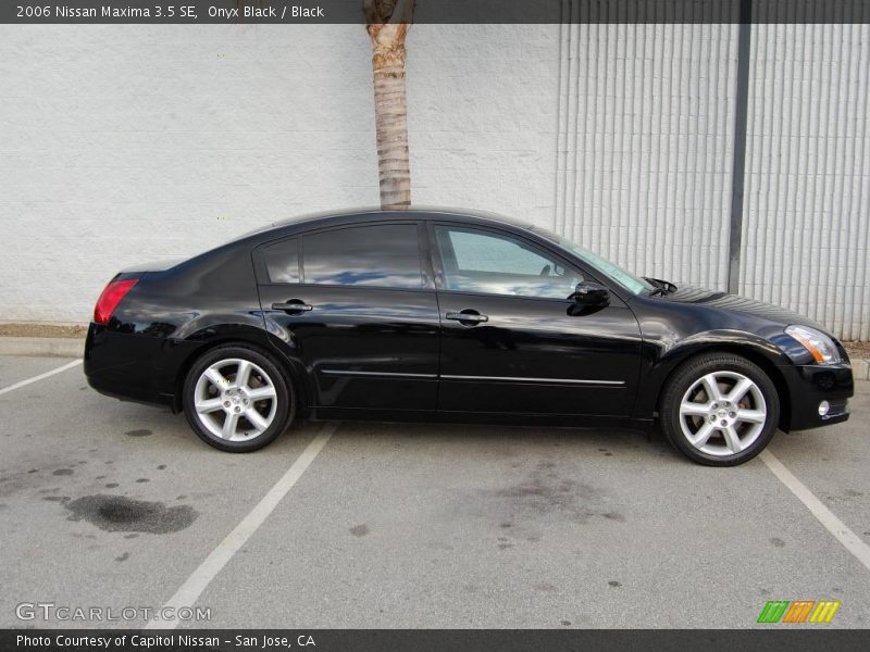 Onyx Black / Black 2006 Nissan Maxima 3.5 SE