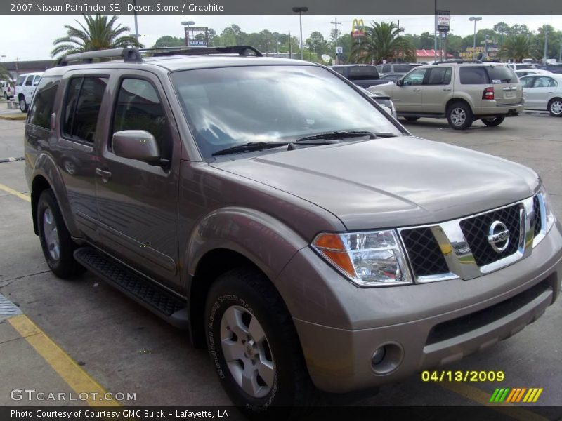 Desert Stone / Graphite 2007 Nissan Pathfinder SE