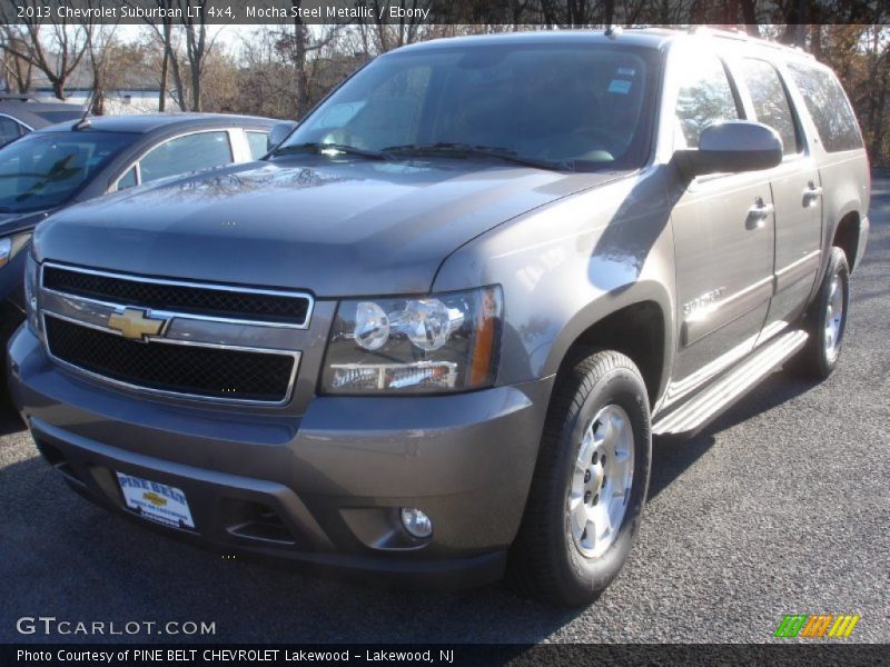 Mocha Steel Metallic / Ebony 2013 Chevrolet Suburban LT 4x4