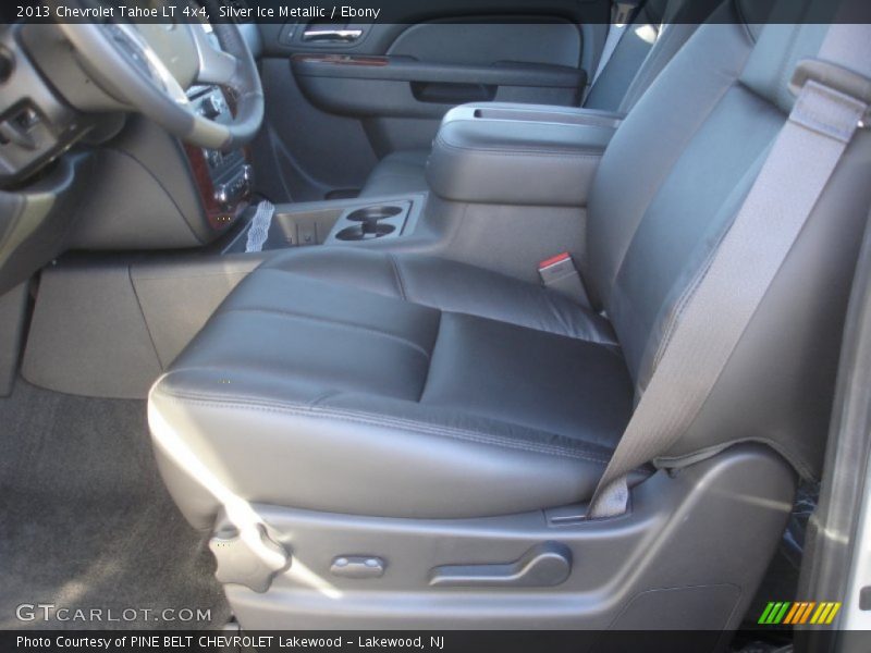 Silver Ice Metallic / Ebony 2013 Chevrolet Tahoe LT 4x4