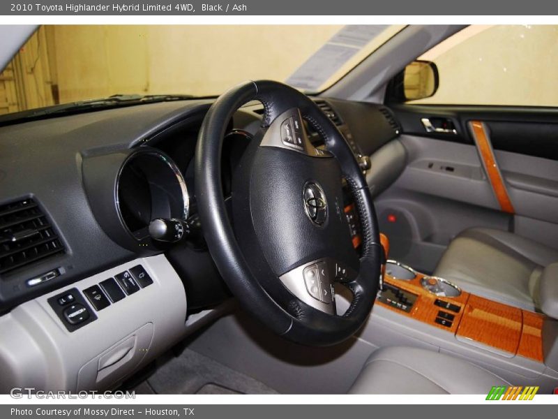 Black / Ash 2010 Toyota Highlander Hybrid Limited 4WD