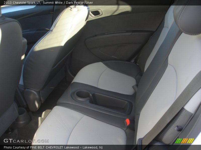 Summit White / Dark Pewter/Silver 2013 Chevrolet Spark LT
