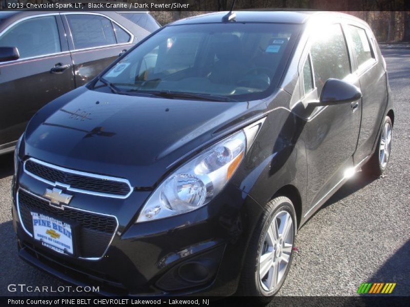 Black Granite / Dark Pewter/Silver 2013 Chevrolet Spark LT