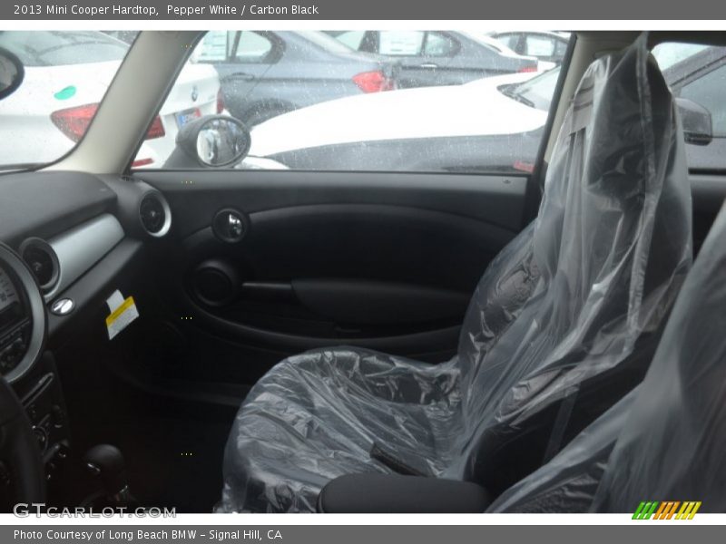 Pepper White / Carbon Black 2013 Mini Cooper Hardtop