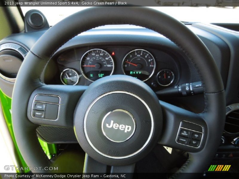  2013 Wrangler Unlimited Sport S 4x4 Steering Wheel