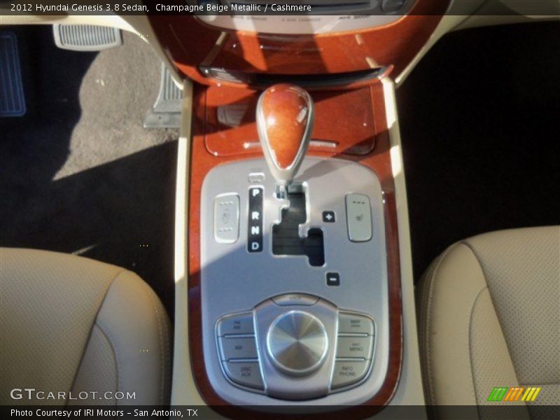 Champagne Beige Metallic / Cashmere 2012 Hyundai Genesis 3.8 Sedan