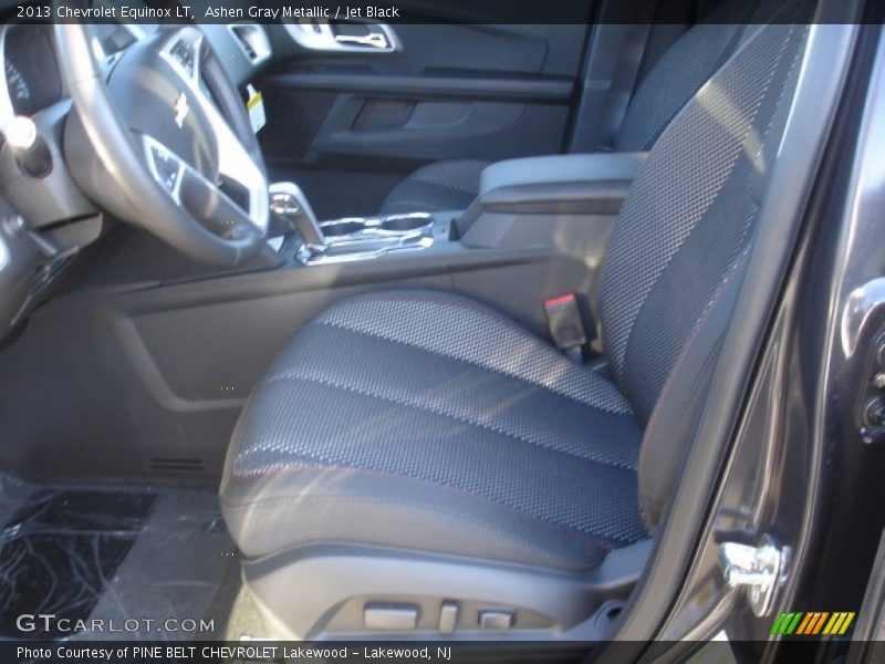 Ashen Gray Metallic / Jet Black 2013 Chevrolet Equinox LT